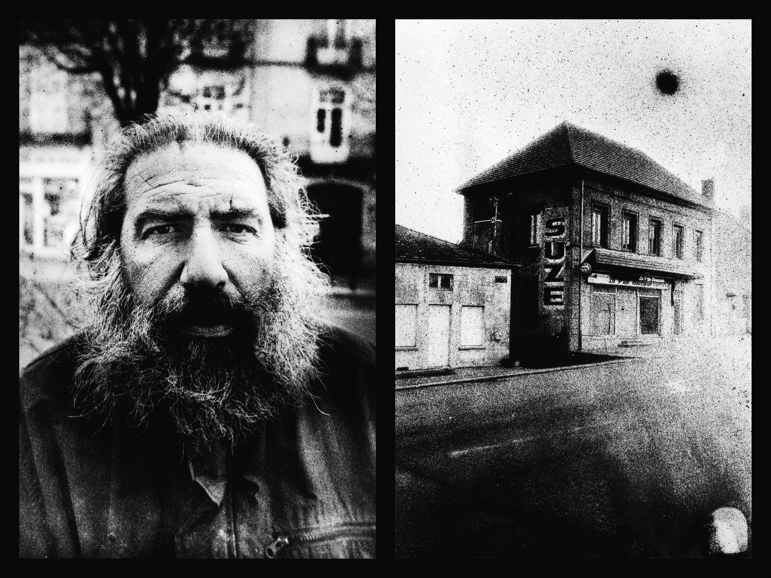 Doppelgänger, Manu Jougla, Simon Vansteenwinckel, Morvan, éditions Le Mulet, rural, sauvage, noir et blanc, trash, street photo, Frédéric Martin, 5ruedu, livre photo, chronique, 